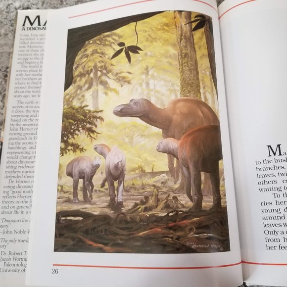 Maia A Dinosaur Grows Up Oversized Book - Picture 3 of 5